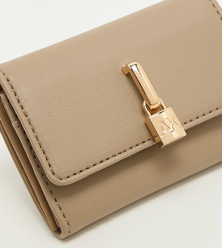 Anne Klein  Anne Klein Logo Detail Flap Wallet for Women | Best Price UAE